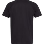 Back view of Cotton Raglan T-Shirt