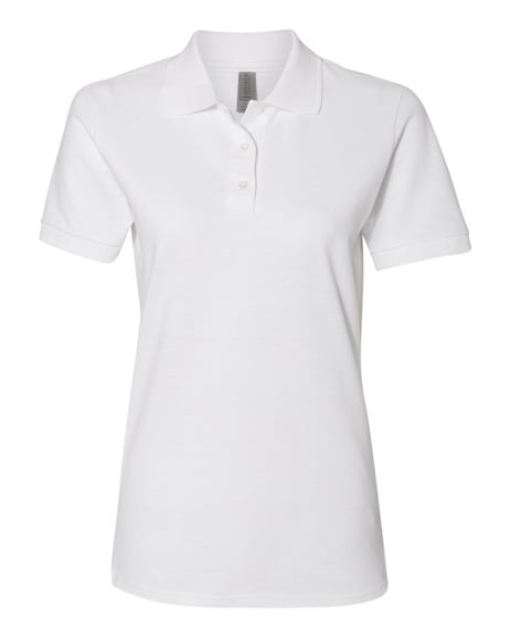 Front view of Women's 100% Ring-Spun Cotton Piquéé Polo