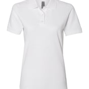 Front view of Women’s 100% Ring-Spun Cotton Piquéé Polo