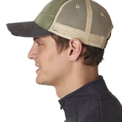 Side view of Distressed Ollie Cap