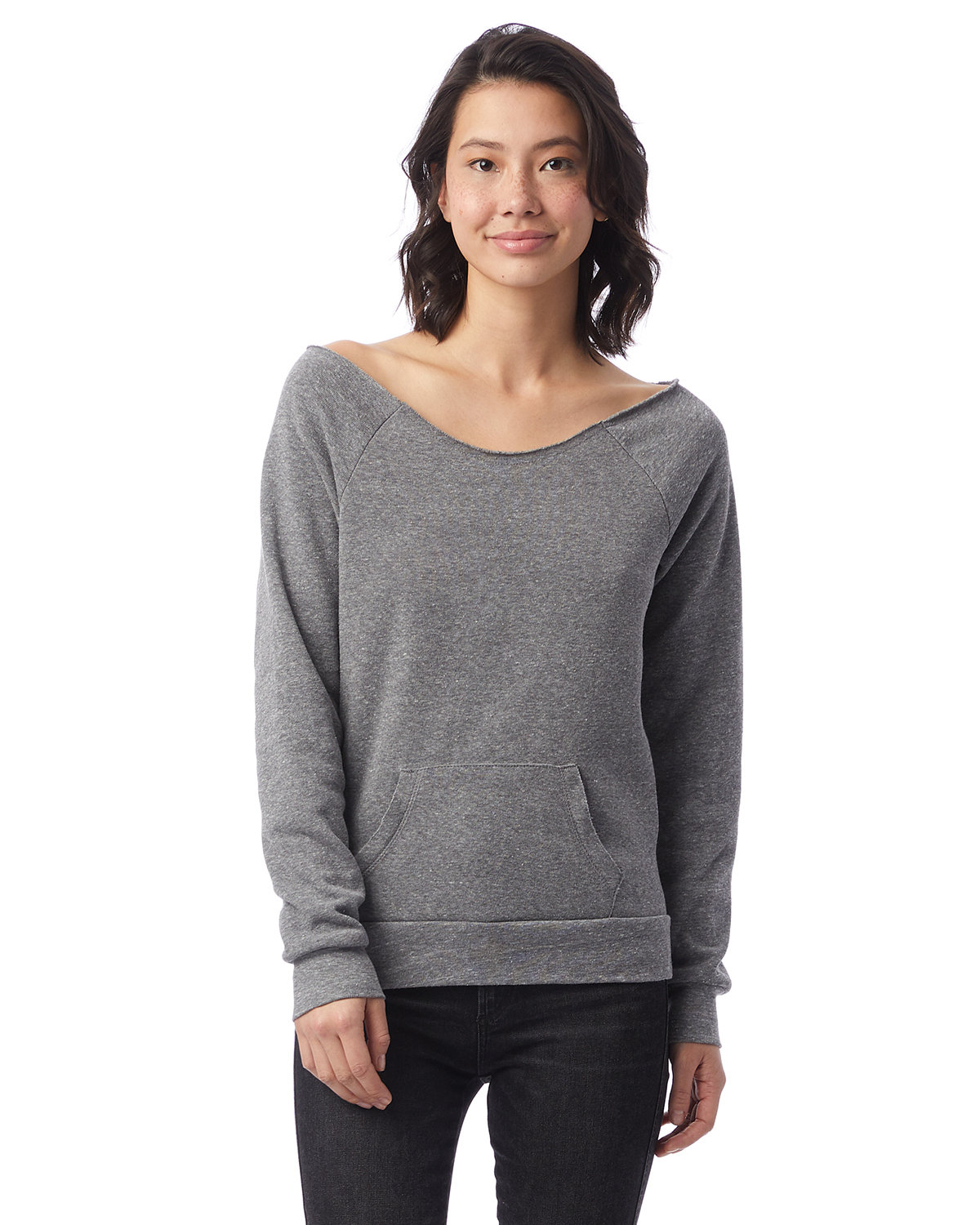 Front view of Ladies’ Maniac Eco-Fleece Sweatshirt