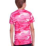 Back view of Youth Camo T-Shirt