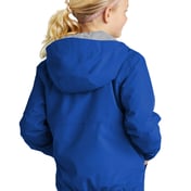 Back view of Youth Waterproof Insulated Jacket