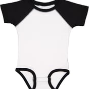 Front view of Infant Baseball Bodysuit