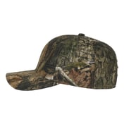 Side view of Camo With Flag Visor Cap
