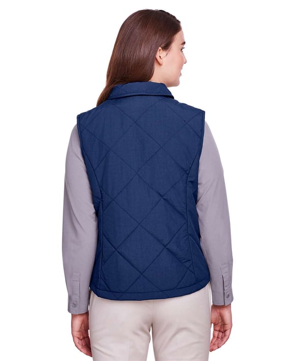 Back view of Women’s Dawson Quilted Hacking Vest