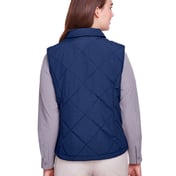 Back view of Women’s Dawson Quilted Hacking Vest