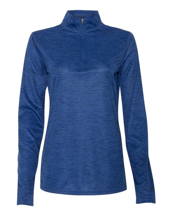 Front view of Women’s Tonal Blend Quarter-Zip Pullover