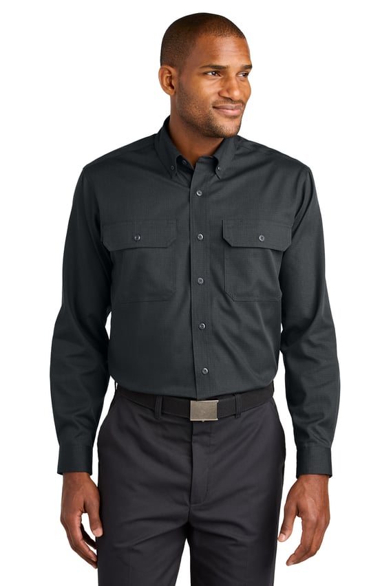 Front view of Long Sleeve Select Ripstop Shirt