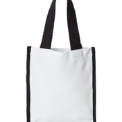 Back view of Sublimation Small Tote