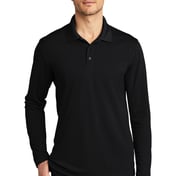 Front view of Dry Zone &reg; UV Micro-Mesh Long Sleeve Polo