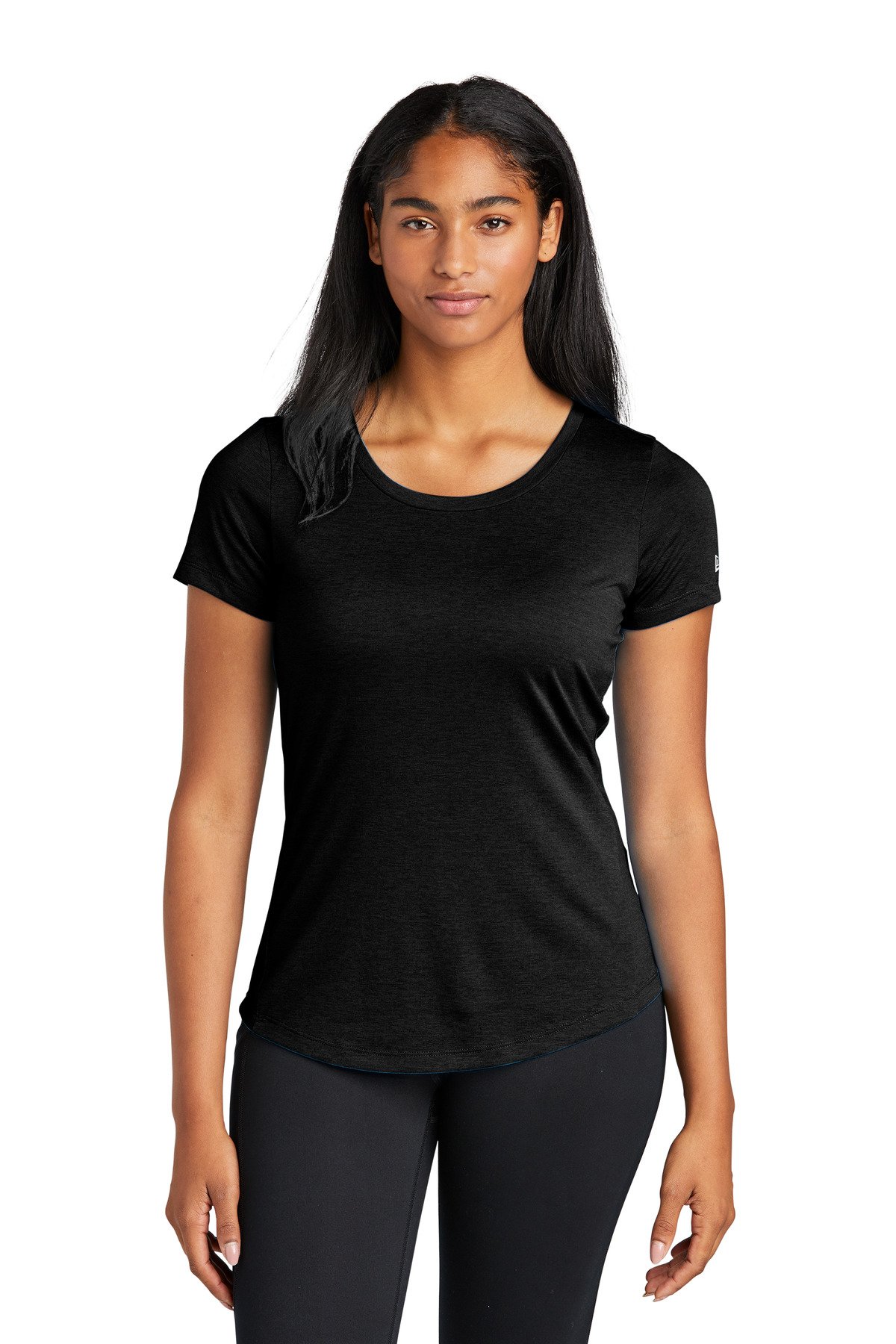 Front view of Ladies Series Performance Scoop Tee