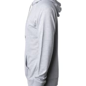 Side view of Icon Lightweight Loopback Terry Hooded Sweatshirt