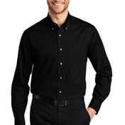 Front view of Tall Long Sleeve Twill Shirt