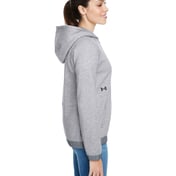 Side view of Ladies’ Hustle Full-Zip Hooded Sweatshirt