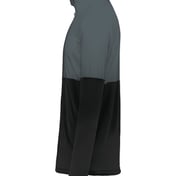 Side view of Youth Momentum Team Quarter-Zip Pullover