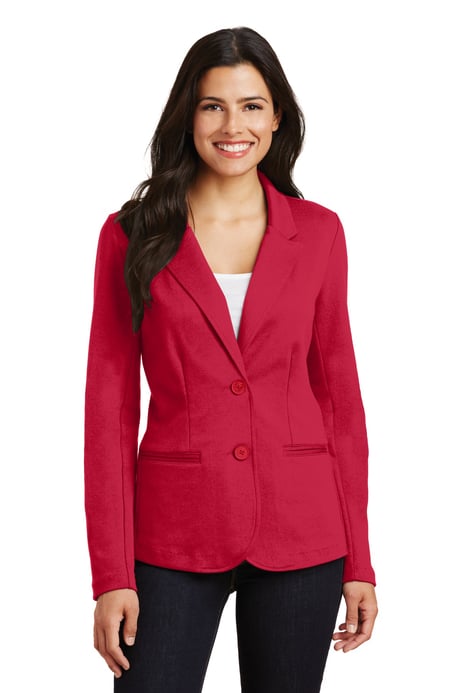 Front view of Women's Knit Blazer