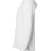 Side view of Bahama Performance Hooded Long Sleeve T-Shirt