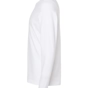 Side view of Premium Cotton Long Sleeve T-Shirt