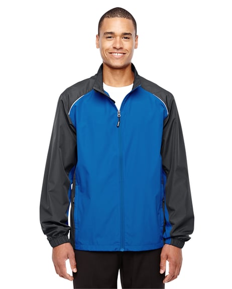 Front view of Men's Stratus Colorblock Lightweight Jacket