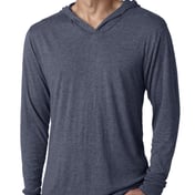 Front view of Adult Triblend Long-Sleeve Hoody