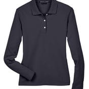 Front view of Women’s Pima Piquéé Long Sleeve Polo