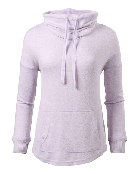 Front view of Women's Cuddle Cowl Pullover