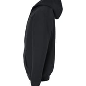 Side view of Heavy Blend™ Youth Full-Zip Hooded Sweatshirt