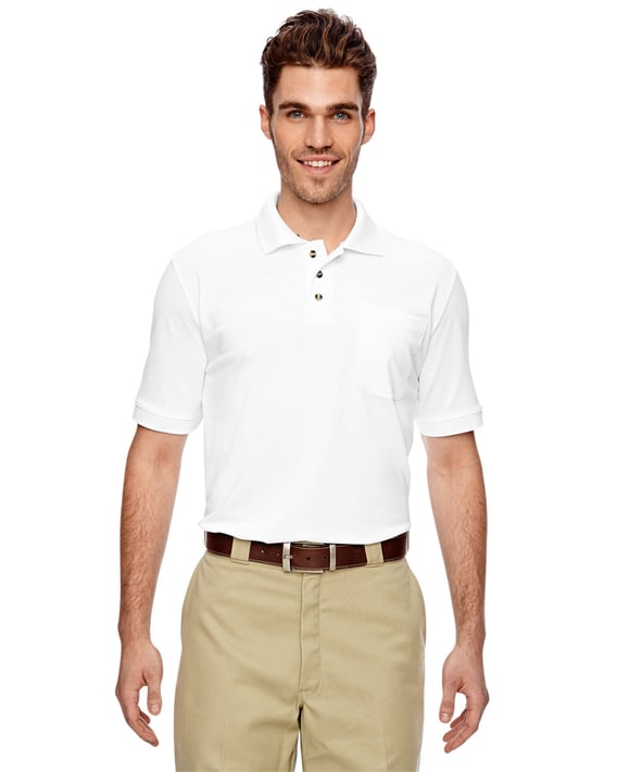 Front view of Men’s 6 Oz. Industrial Performance Polo