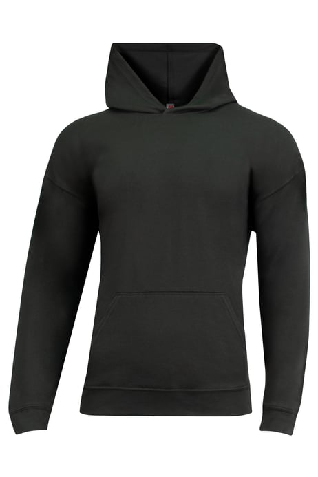 Frontview ofSoftek Long Sleeve Hooded Tee