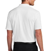 Back view of City Stretch Flat Knit Polo
