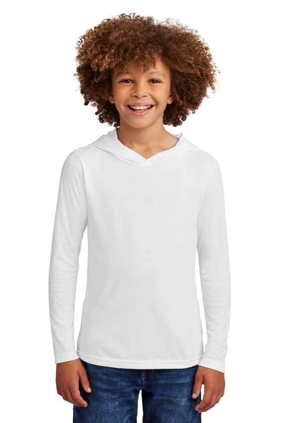 Front view of Youth Perfect Tri &reg; Long Sleeve Hoodie