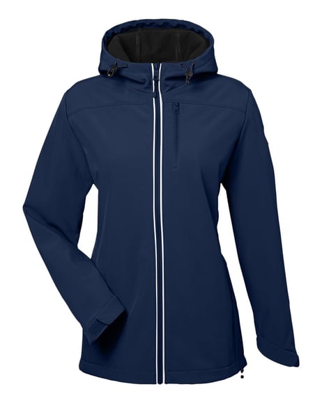 Front view of Women's Wavestorm Hooded Soft Shell Jacket