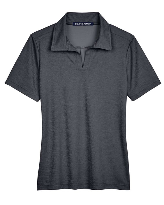 Front view of Women’s CrownLux Performance® Address Melange Polo