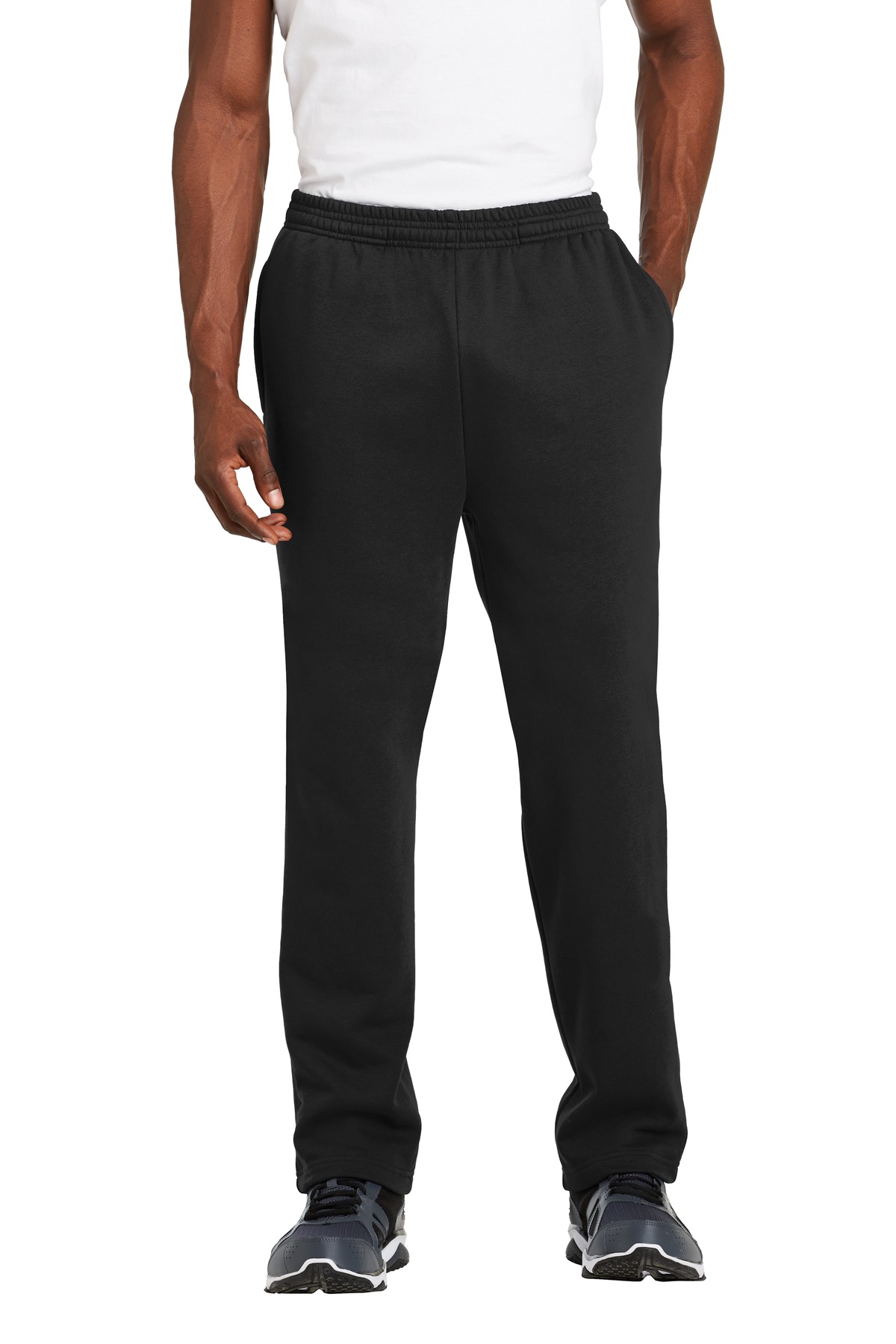 Front view of Open Bottom Sweatpant