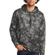 Front view of Sport-Wick® Mineral Freeze Fleece Hooded Pullover