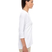 Side view of Ladies’ Perfect Fit™ Bracelet-Length V-Neck Top