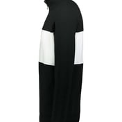 Side view of All-American Fleece Colorblocked Quarter-Zip Sweatshirt