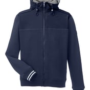 Front view of Navigator Fleece Hooded Full-Zip Jacket