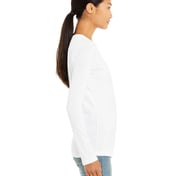 Side view of Ladies’ Relaxed Jersey Long-Sleeve T-Shirt
