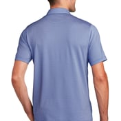 Back view of Gingham Polo
