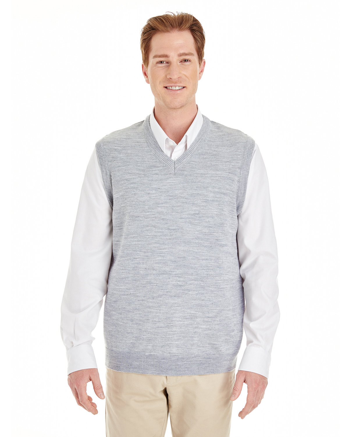 Front view of Men’s Pilbloc™ V-Neck Sweater Vest