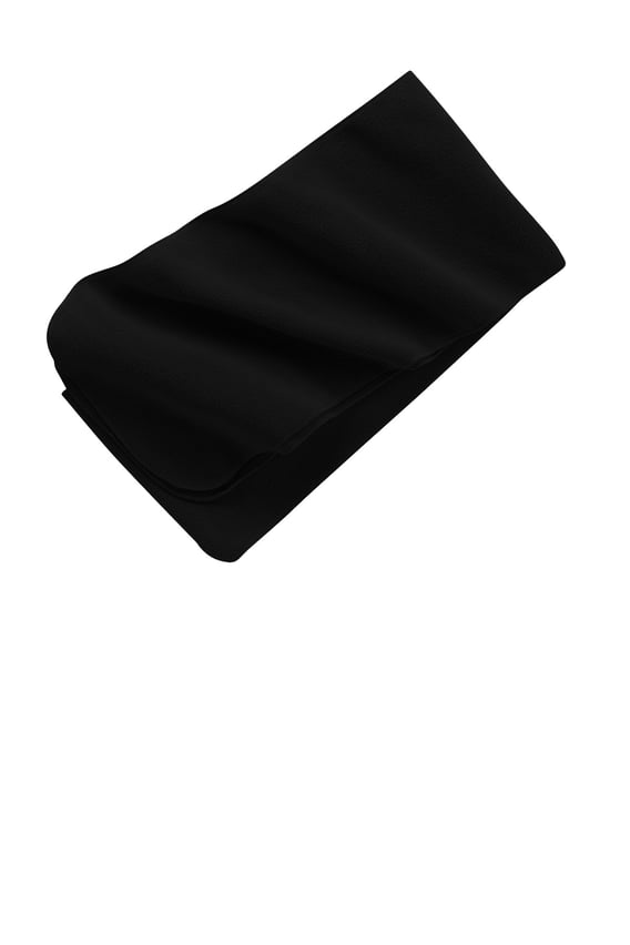 Front view of Extra Long Fleece Scarf