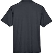 Back view of CrownLux Performance® Address Mélange Polo