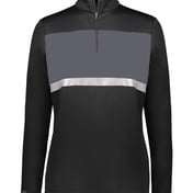 Front view of Women’s Prism Bold Quarter-Zip Pullover