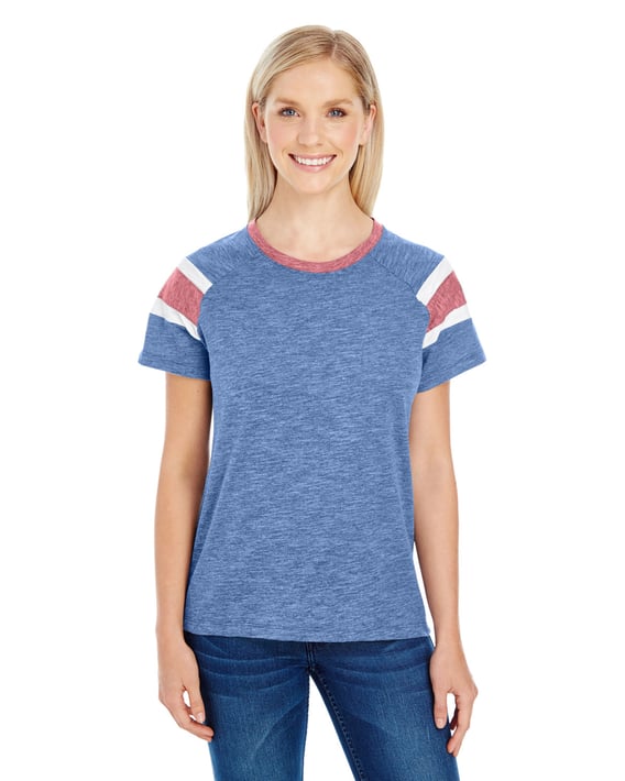 Front view of Ladies’ Fanatic Short-Sleeve T-Shirt