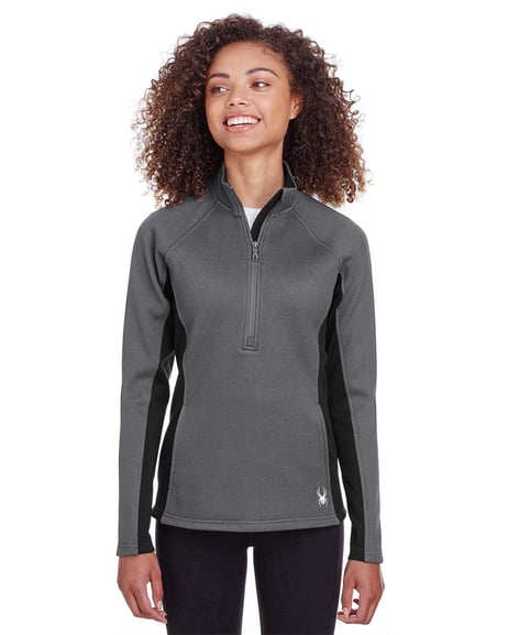 Front view of Women's Constant Half-Zip Sweater