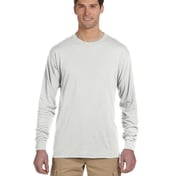 Front view of Adult DRI-POWER® SPORT Long-Sleeve T-Shirt
