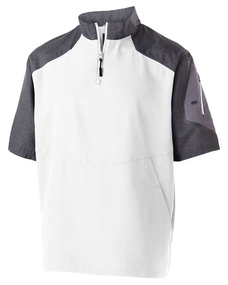 Front view of Raider Short Sleeve Quarter-Zip