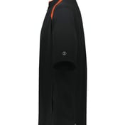 Side view of Clubhouse Short Sleeve Quarter-Zip Pullover